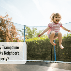 Neighbors trampoline damaged my house