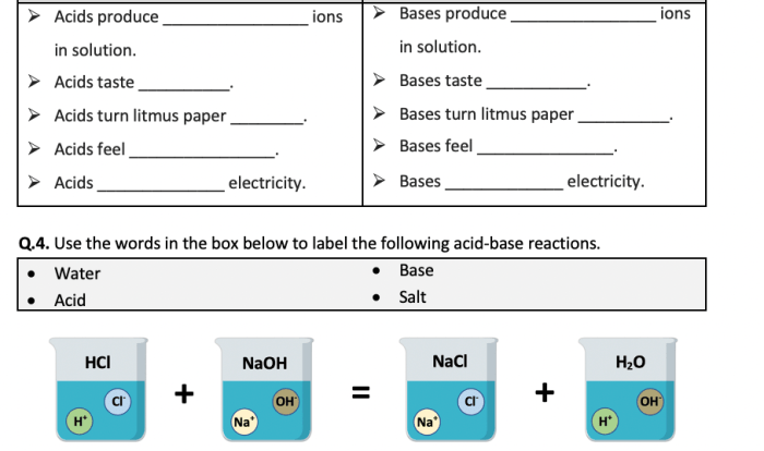 Acids bases & ph worksheet